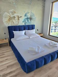 Postel nebo postele na pokoji v ubytování Апартамент "Paradise" Червенка