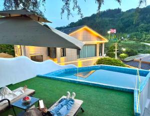 Πισίνα στο ή κοντά στο Wake Up in Mountain