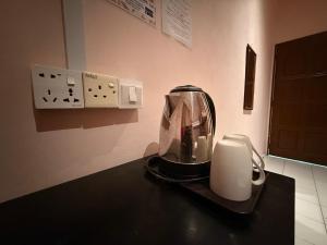 仙本那RTMS宾馆的咖啡和沏茶工具