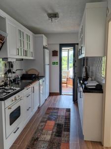 Kuchyň nebo kuchyňský kout v ubytování Kybele Resort Kybele Evi