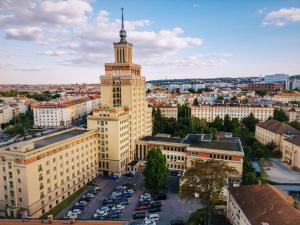 Výhľad na mesto Praha alebo výhľad na mesto priamo z hotela