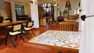 Posezení v ubytování ZZZ hostel Nairobi