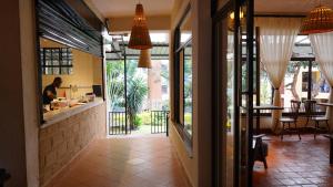 Posezení v ubytování ZZZ hostel Nairobi