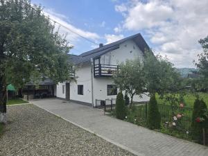 Bygningen som feriehuset ligger i