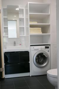 Koupelna v ubytování Pärnu Lubja Apartments