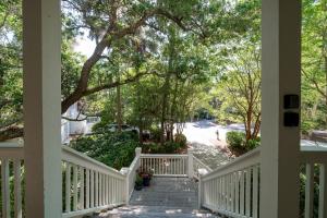 a view from the porch of a house at 1006 Crooked Oaks in Seabrook Island