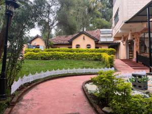 Zahrada ubytování ZZZ hostel Nairobi