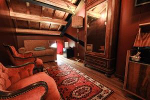 Posezení v ubytování Agriturismo Le Volpi