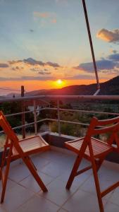 Η ανατολή ή δύση του ηλίου όπως φαίνεται από αυτό το διαμέρισμα ή από εκεί κοντά