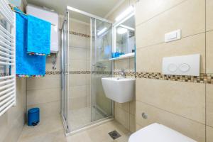 حمام في Stradun View En Suite Rooms & Studio
