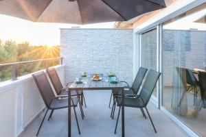 Μπαλκόνι ή βεράντα στο Dimora 2 BDR apartment with free private parking