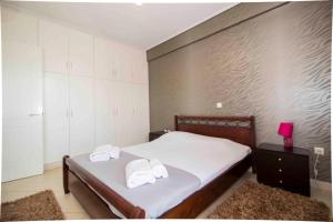 Ένα ή περισσότερα κρεβάτια σε δωμάτιο στο #Taygetos view# +12 φωτογραφίες