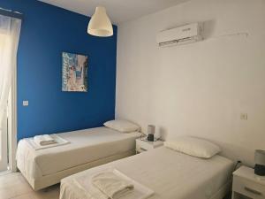 Posteľ alebo postele v izbe v ubytovaní Corfu Dream Holidays Villas