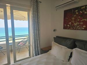 Posteľ alebo postele v izbe v ubytovaní Corfu Dream Holidays Villas