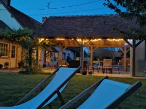 Aed väljaspool majutusasutust chambres d'hôtes près du zoo de Beauval