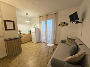 Televízia a/alebo spoločenská miestnosť v ubytovaní Corfu Dream Holidays Villas