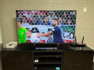 TV a/nebo společenská místnost v ubytování AwesomeSuwon 주재원 장기거주 할인