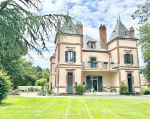 Zahrada ubytování Château Ségot