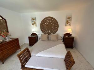 La casa de mis padres客房内的一张或多张床位