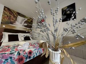 Postel nebo postele na pokoji v ubytování Zigana Apartments