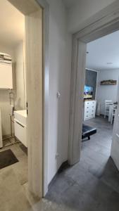 Dapur atau dapur kecil di Apartmán Hevlín