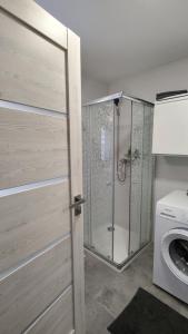 Bilik mandi di Apartmán Hevlín