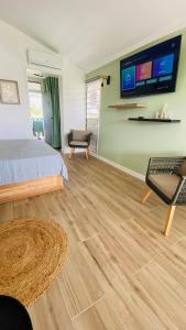 Μια τηλεόραση ή/και κέντρο ψυχαγωγίας στο Tropik Marina - La belle vue