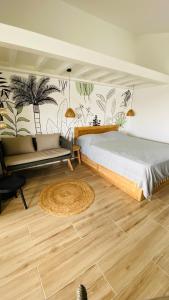 Ένα ή περισσότερα κρεβάτια σε δωμάτιο στο Tropik Marina - La belle vue +14 φωτογραφίες