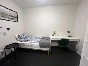 Giường trong phòng chung tại Rentalux Hostel - Modern Comfort, Single Rooms