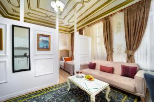 Posezení v ubytování Alhambra Apart Hotel