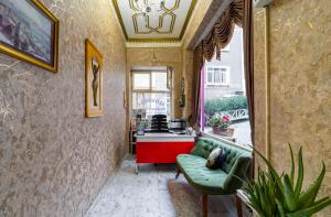 Posezení v ubytování Alhambra Apart Hotel