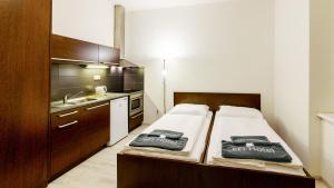 Η κουζίνα ή μικρή κουζίνα στο eFi Palace Hotel