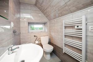 Ένα μπάνιο στο Apartmány SKÁLY