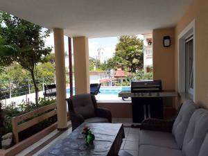 Balkón nebo terasa v ubytování Apartment in Malinska - Insel Krk 42222