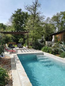 Πισίνα στο ή κοντά στο Ferienhaus Marina