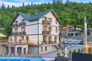 Budova, kde se hotel nachází