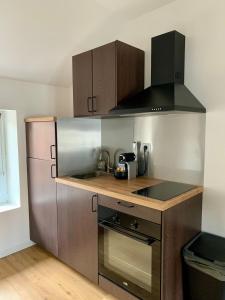 Η κουζίνα ή μικρή κουζίνα στο L Écrin de Nancy