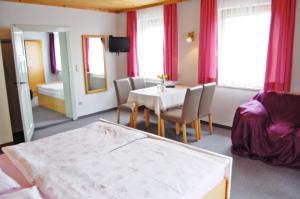 Posezení v ubytování Gästehaus Fidelis