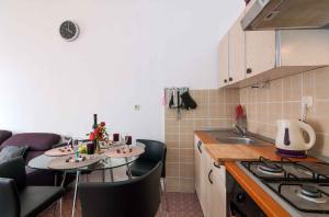 Kuchyňa alebo kuchynka v ubytovaní Apartment Seline - Paklenica Riviera 35389