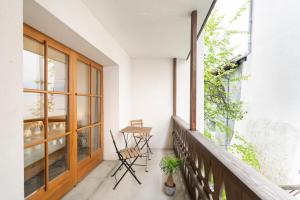 Balcone o terrazza di Chesa Michel