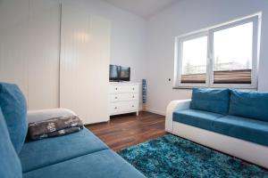 Χώρος καθιστικού στο Apartament Nad Morzem