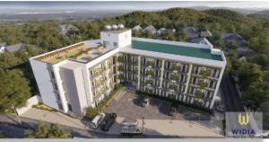 Το κτήριο όπου στεγάζεται  το διαμέρισμα