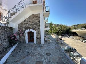 Μπαλκόνι ή βεράντα στο Evdilos blue serenity by BRP-PROPERTIES