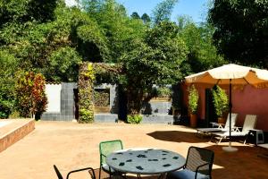 Κήπος έξω από το Posada Casa del Sol