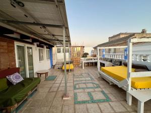 Balkón nebo terasa v ubytování Atico