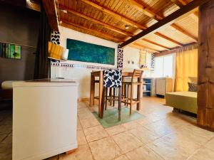 Kuchyň nebo kuchyňský kout v ubytování Atico