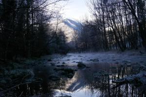 Paesaggio naturale nelle vicinanze della casa vacanze