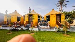 Zahrada ubytování Shyam resort + 35 fotografií