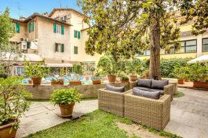 Zahrada ubytování Hotel Croce Di Malta