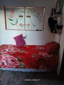 Postel nebo postele na pokoji v ubytování Belém house